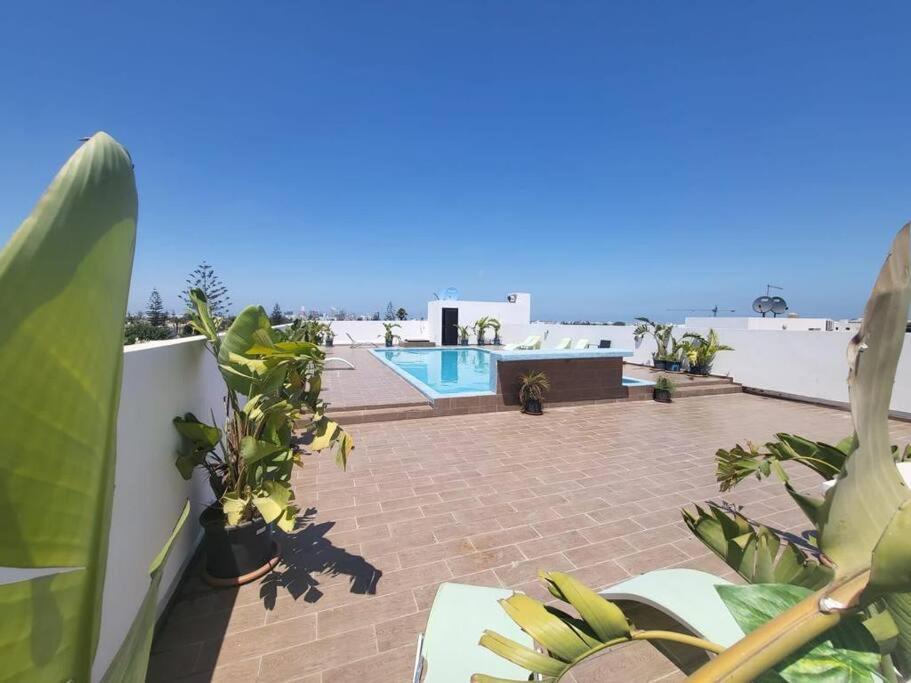 Chez Miguel Appartement Casablanca Avec Piscine Dış mekan fotoğraf